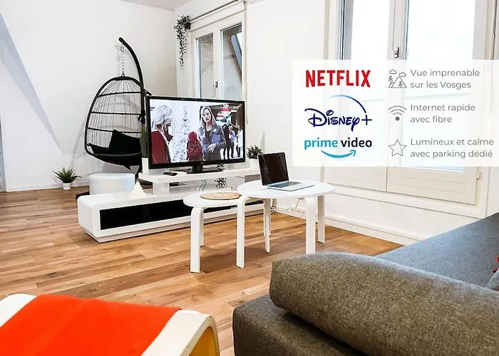 Lumineux Avec Vue Sur Les Vosges Апартаменты